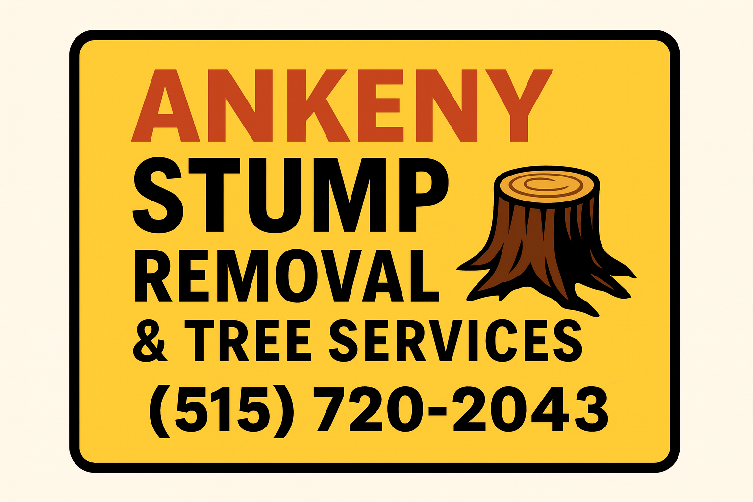 Ankeny Stump Removal Logo